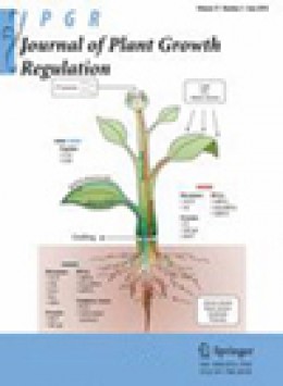 Journal Of Plant Growth Regulation