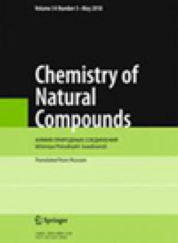 Chemistry Of Natural Compounds