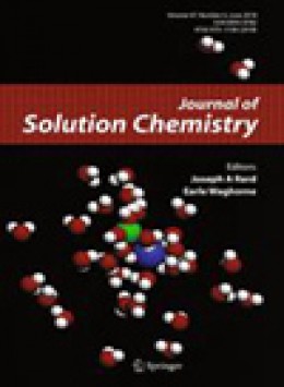 Journal Of Solution Chemistry