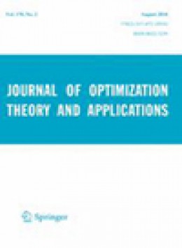 Journal Of Optimization Theory And Applications