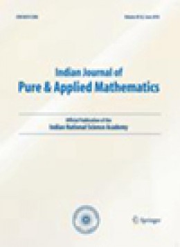 Indian Journal Of Pure & Applied Mathematics