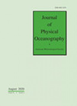 Journal Of Physical Oceanography