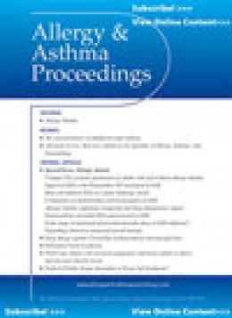 Allergy And Asthma Proceedings