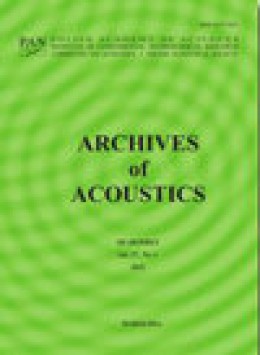 Archives Of Acoustics