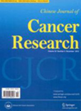 Chinese Journal Of Cancer Research