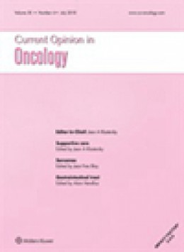 Current Opinion In Oncology