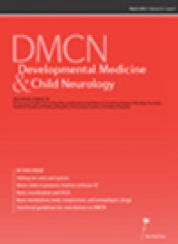 Developmental Medicine And Child Neurology