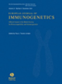 International Journal Of Immunogenetics