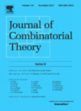 Journal Of Combinatorial Theory Series B