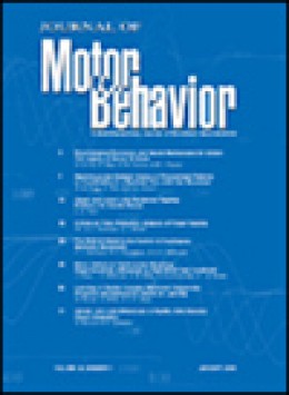 Journal Of Motor Behavior