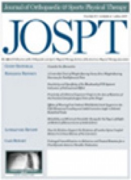 Journal Of Orthopaedic & Sports Physical Therapy