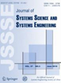 Journal Of Systems Science And Systems Engineering