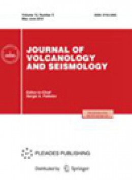 Journal Of Volcanology And Seismology