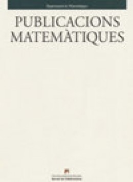 Publicacions Matematiques