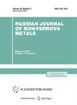 Russian Journal Of Non-ferrous Metals