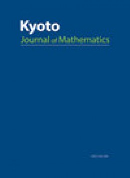 Kyoto Journal Of Mathematics