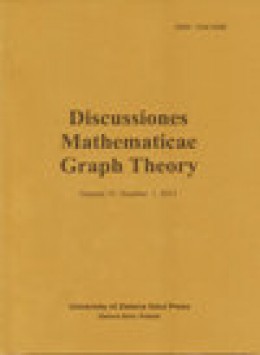 Discussiones Mathematicae Graph Theory