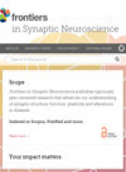 Frontiers In Synaptic Neuroscience