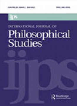 International Journal Of Philosophical Studies