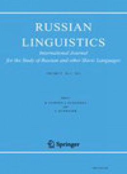 Russian Linguistics