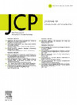 Journal Of Consumer Psychology