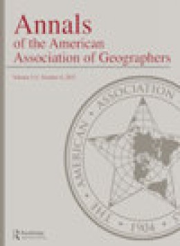 Annals Of The American Association Of Geographers