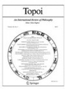 Topoi-an International Review Of Philosophy