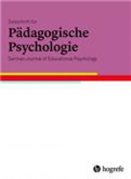 Zeitschrift Fur Padagogische Psychologie