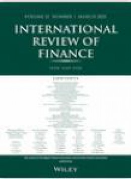 International Review Of Finance