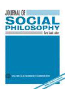 Journal Of Social Philosophy