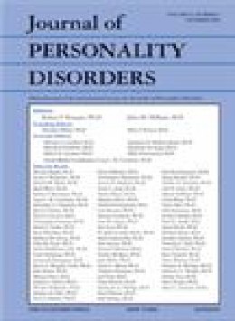 Journal Of Personality Disorders