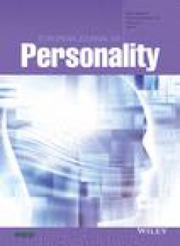 European Journal Of Personality