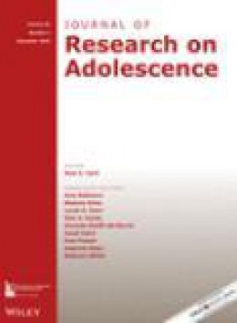 Journal Of Research On Adolescence