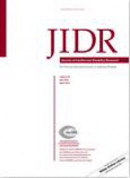 Journal Of Intellectual Disability Research