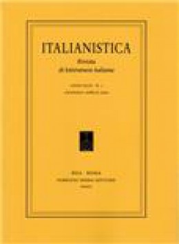 Italianistica-rivista Di Letteratura Italiana