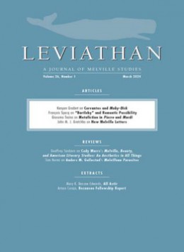 Leviathan-a Journal Of Melville Studies