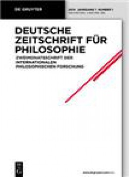 Deutsche Zeitschrift Fur Philosophie