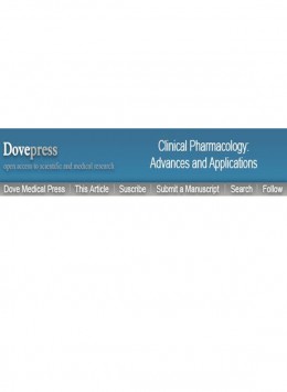 Clinical Pharmacology-advances And Applications