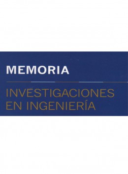 Memoria Investigaciones En Ingenieria