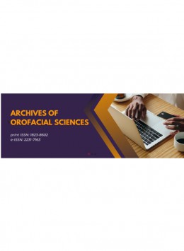 Archives Of Orofacial Science