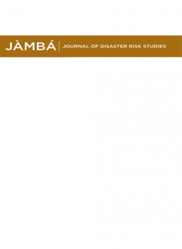 Jamba-journal Of Disaster Risk Studies